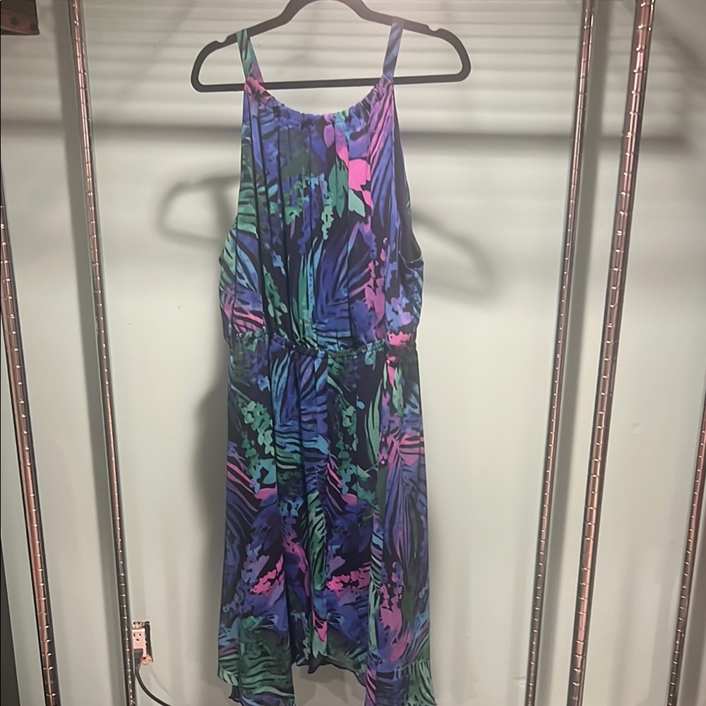 Colorful Sleeveless Dress